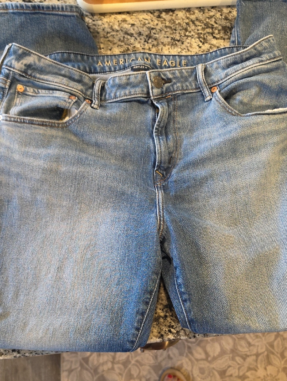 American Eagle Outfitters Men's Light Wash Skinny Jeans